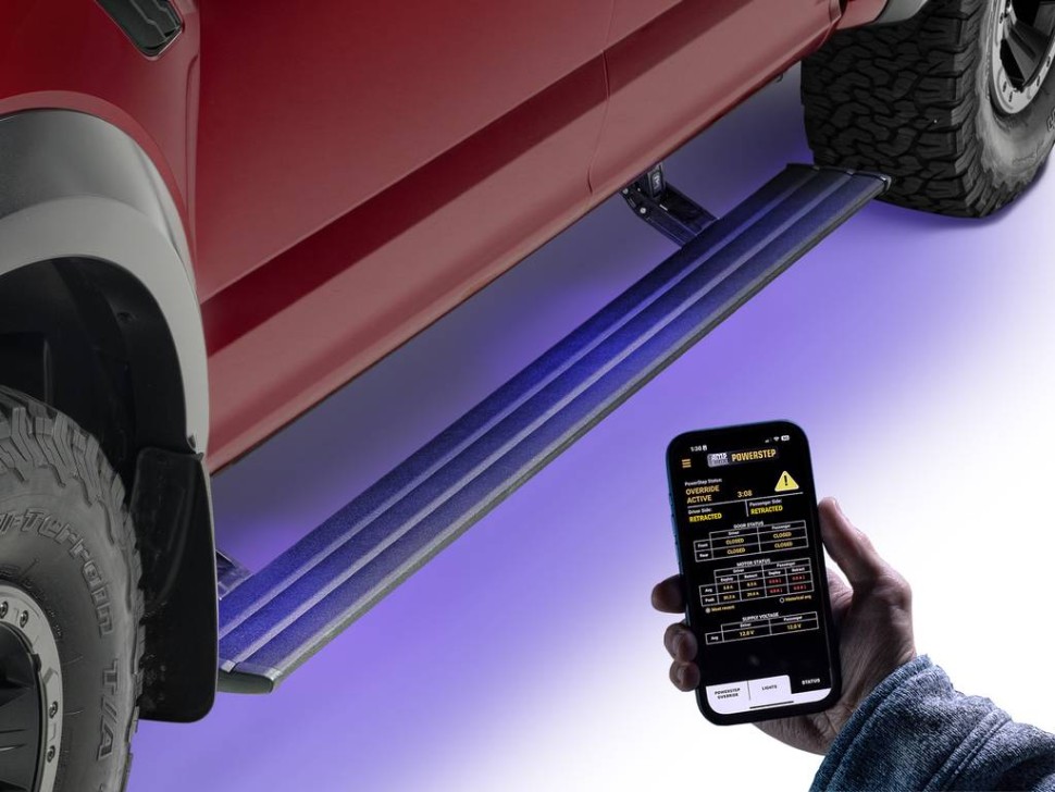 Электрические подножки Chevrolet Silverado/GMC Sierra 2500/3500 17-19 PowerStep Smart AMP Research 86247-01A
