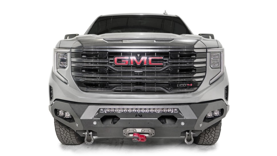 Передний бампер GMC Sierra 1500/1500 22-26 Matrix Fab Fours GS23-X5851-1