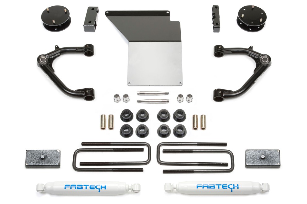 Fabtech K1062 Suspension Lift Kit Lift 3" Chevrolet Silverado/GMC Sierra 1500 14-18