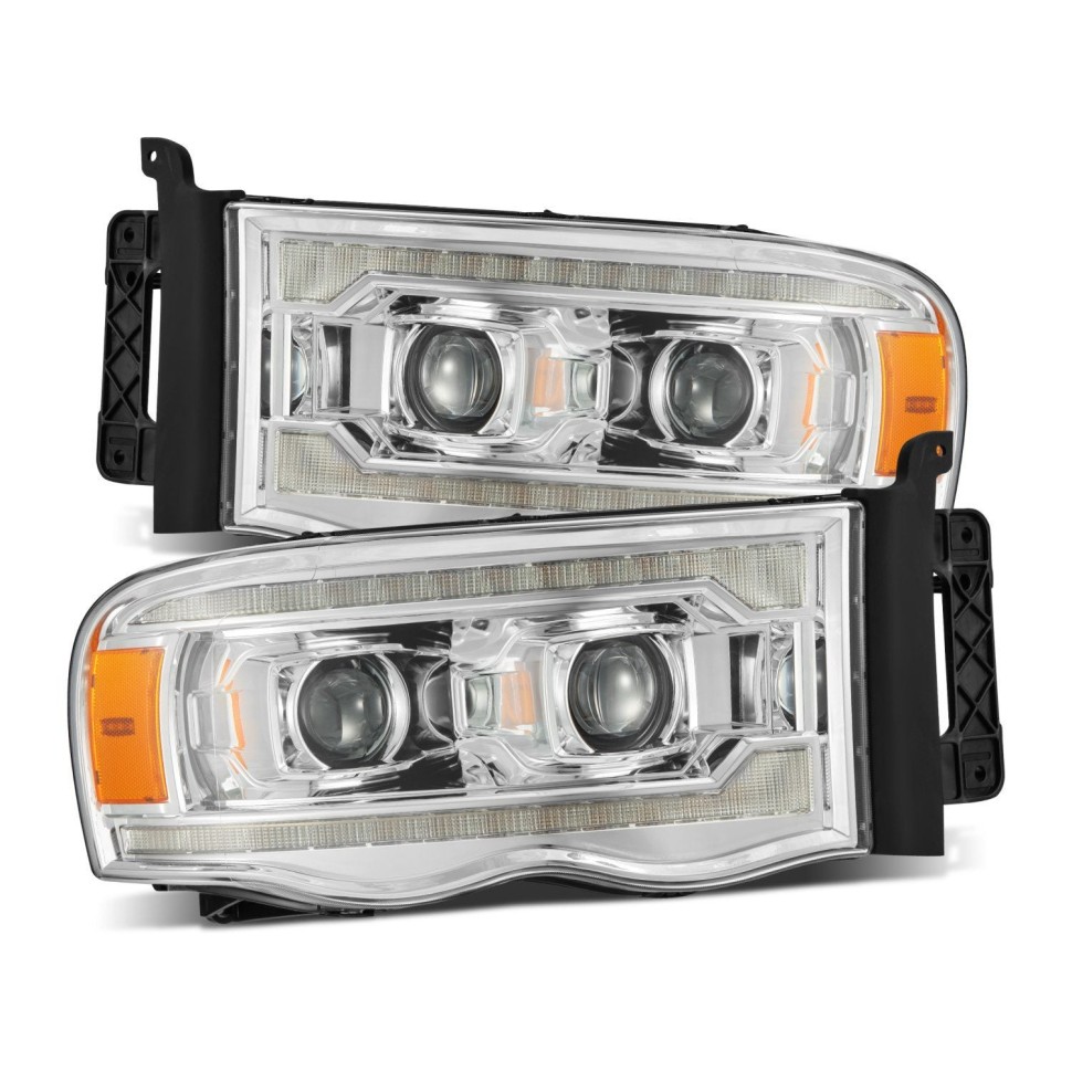 Комплект передних галогеновых фар Dodge Ram 1500/2500/3500 02-05 PRO-Series AlphaRex 880571