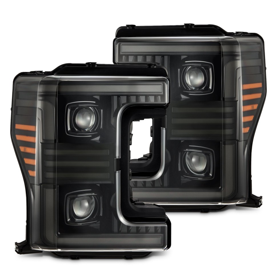 Комплект передних галогеновых фар Ford F-250/F-350/F-450/F-550 17-19 PRO-Series AlphaRex 880320