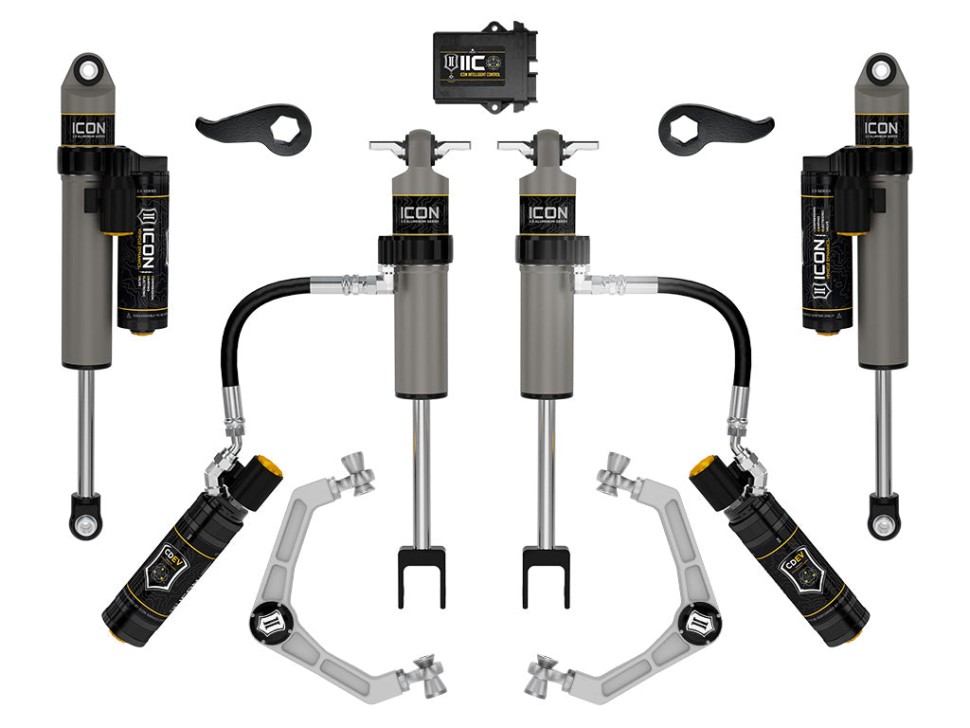 Ліфт-комплект підвіски Chevrolet Silverado/GMC Sierra 2500/3500 AT4/AT4X/ZR2 20-26 Stage 6 Lift 2-3.5" Icon Vehicle Dynamics K78366