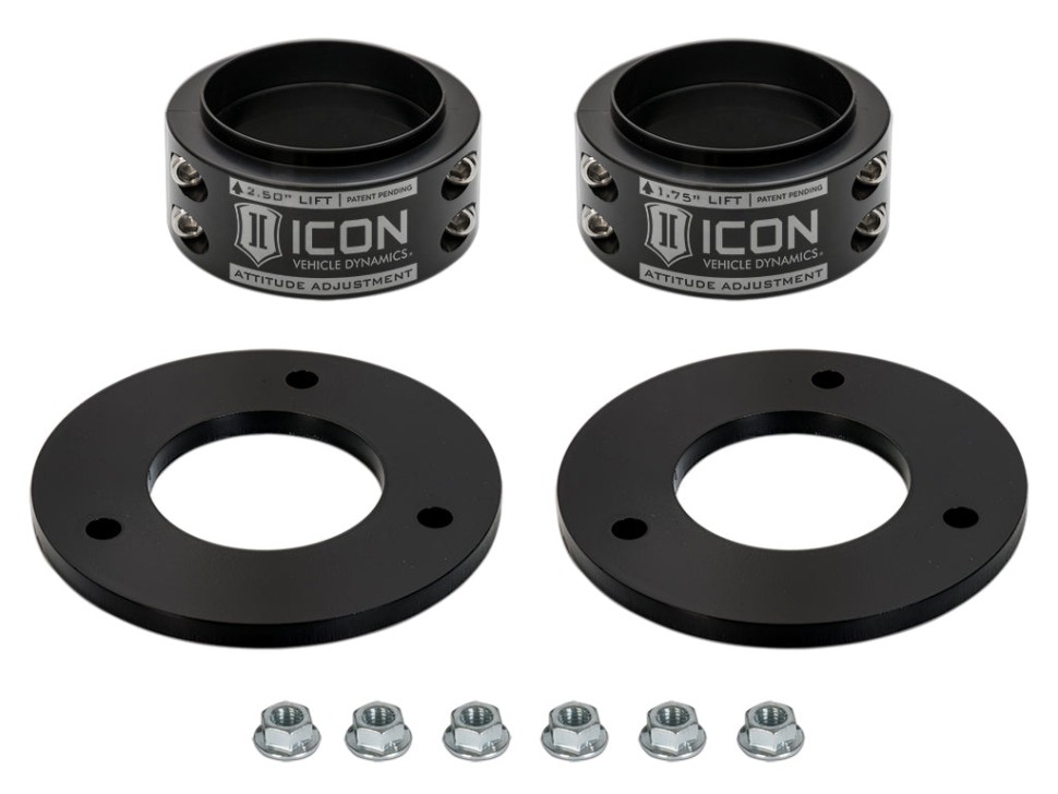 Комплекты выравнивания подвески Ford F-150 Raptor 21-26 Lift 0.5-2.5" Icon Vehicle Dynamics IVD6135B