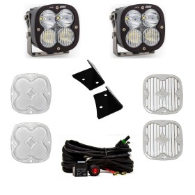 Baja Designs 447800 XL80 Driving/Combo A-Pillar LED Light Kit Jeep Wrangler JK 07-18