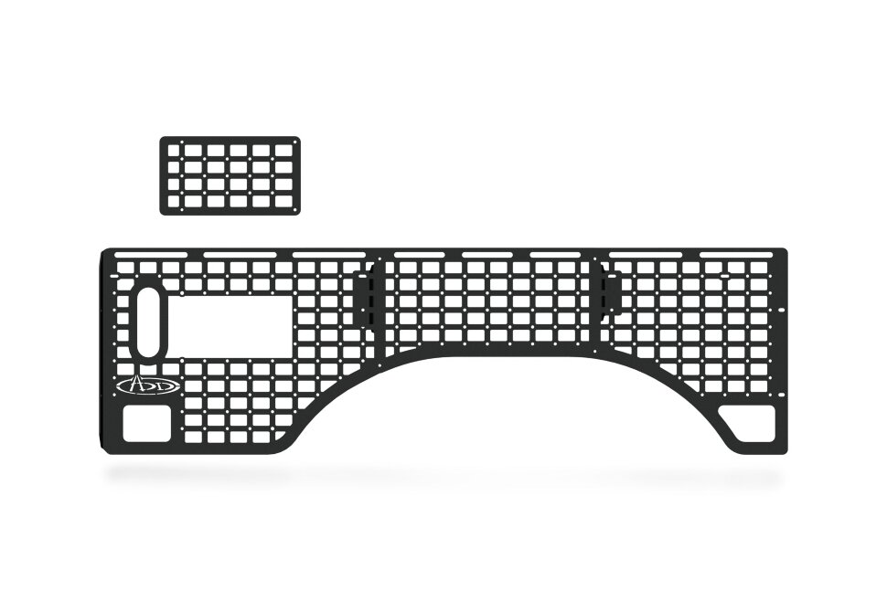 Addictive Desert Designs AC6303201NA Driver Side Bed Molle Panel Dodge Ram 1500 RHO 25-26 5'7"