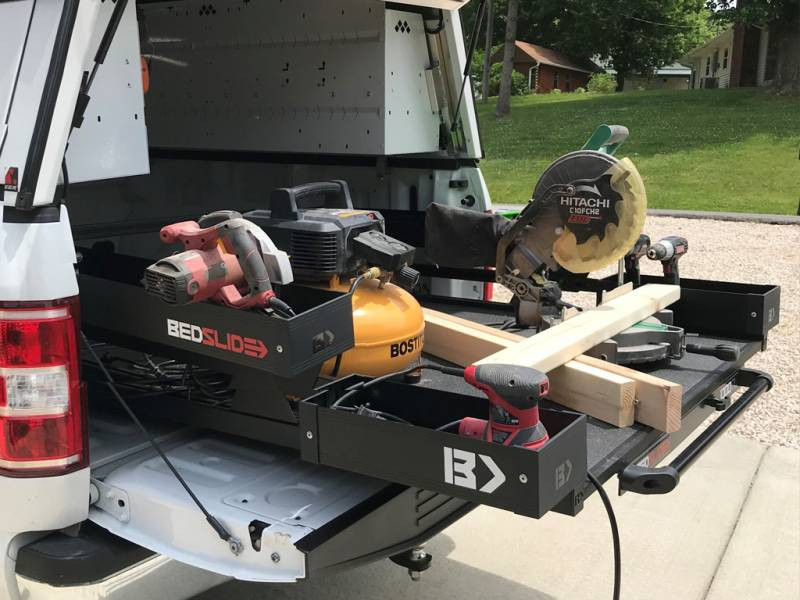 Выдвижная платформа пикапа 8' Bedslide 2000 Heavy Duty 20-9548-HD