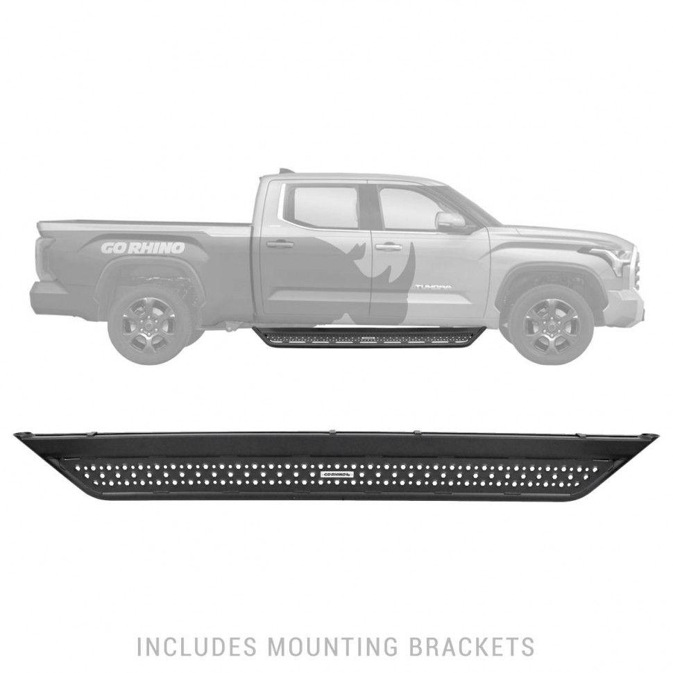 Подножки Toyota Tundra 22-23 Crew Max Dominator Xtreme D6 Go Rhino D64436T