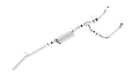 Вихлопна система Cat-Back Jeep Wrangler JK 12-18 S-Type Borla 140634