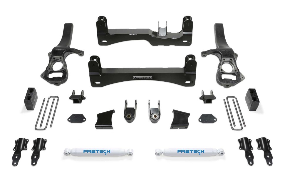 Ліфт-комплект підвіски Chevrolet Silverado/GMC Sierra 1500 19-24 Lift 6" Fabtech K1150