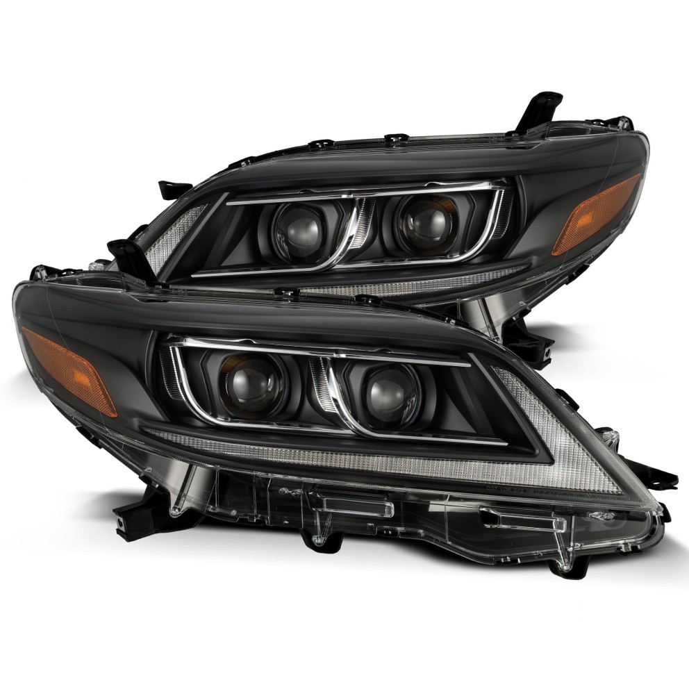 AlphaRex 880764 PRO-Series Halogen Projector Headlights Toyota Sienna 11-20
