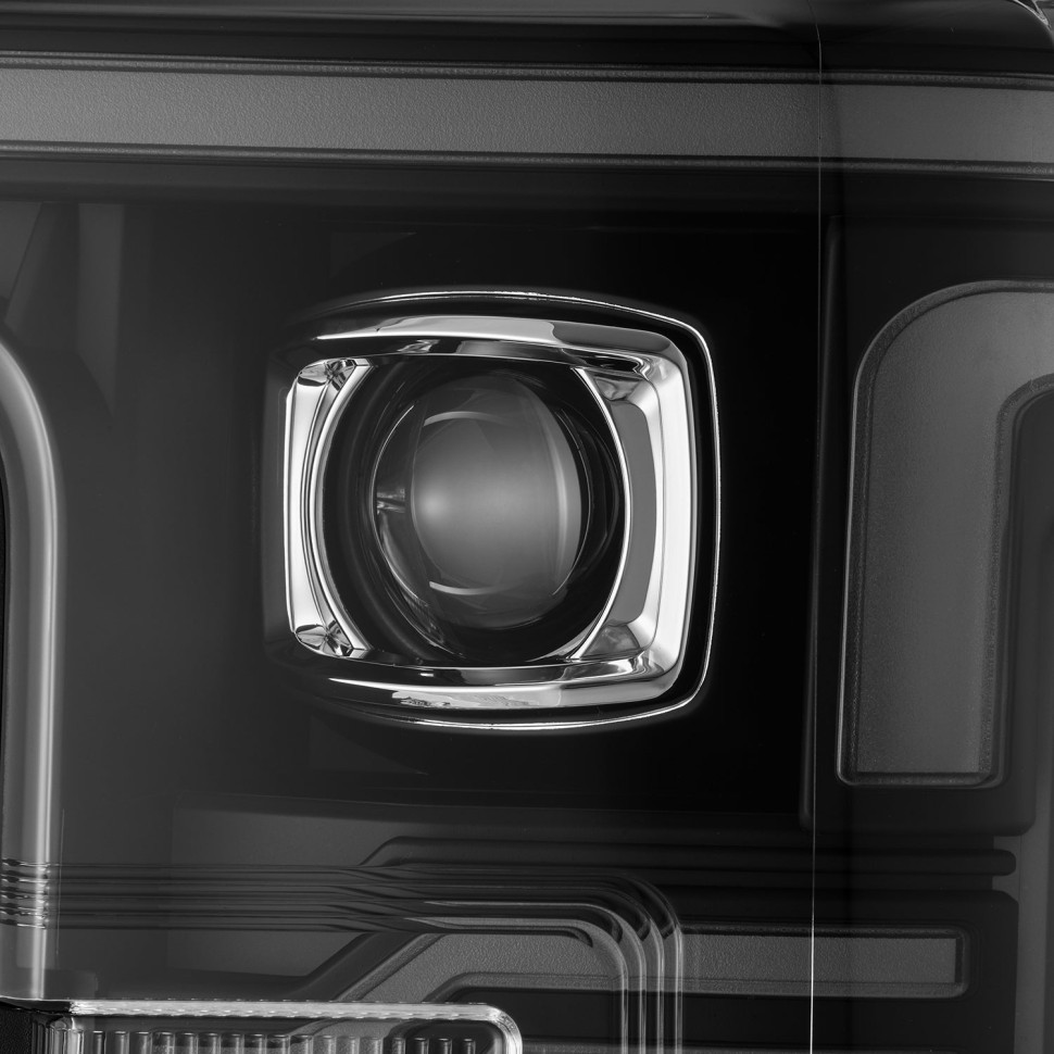 Комплект передних галогеновых фар Ford F-250/F-350/F-450/F-550 17-19 PRO-Series AlphaRex 880321