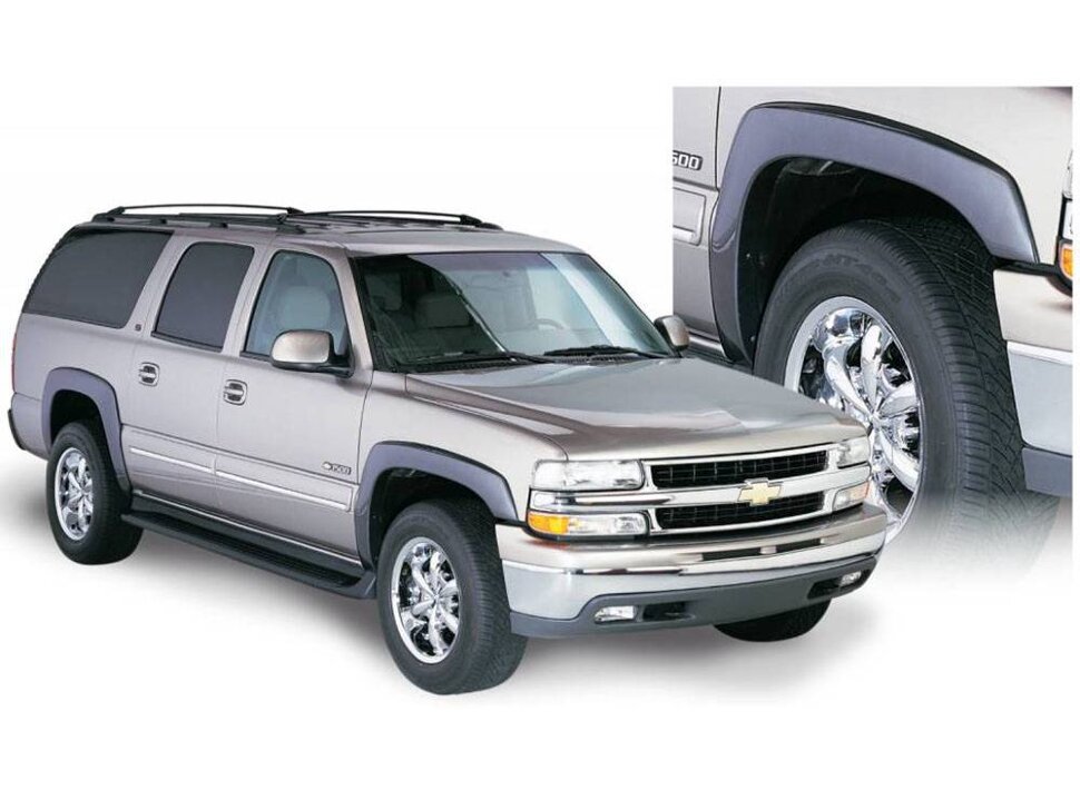 Bushwacker 40908-02 OE Fender Flares Set 4 PC GMC/Chevrolet Suburban/Yukon XL 00-06