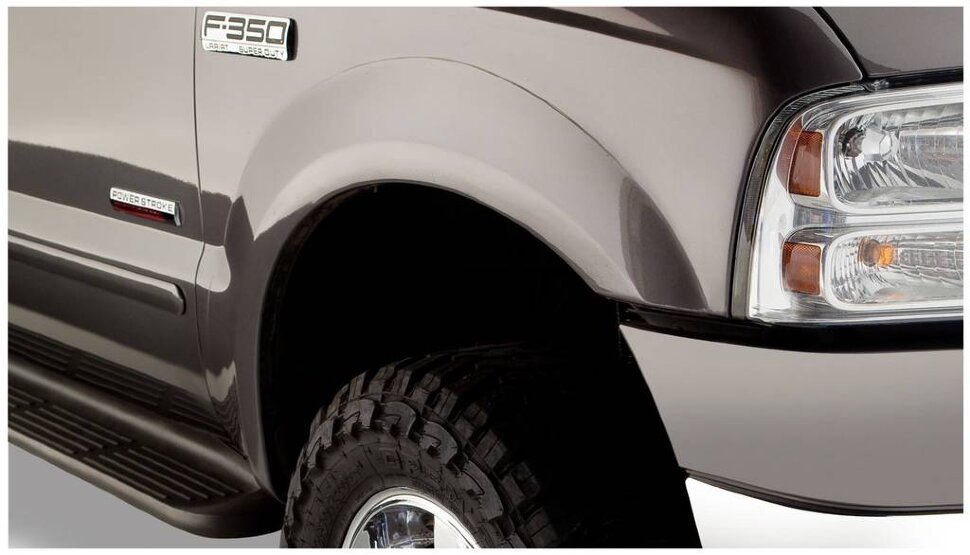 Bushwacker 20075-02 Extend A Fender Flares Set 2PC Front Ford F-250/F-350/F-450/F-550 00-07