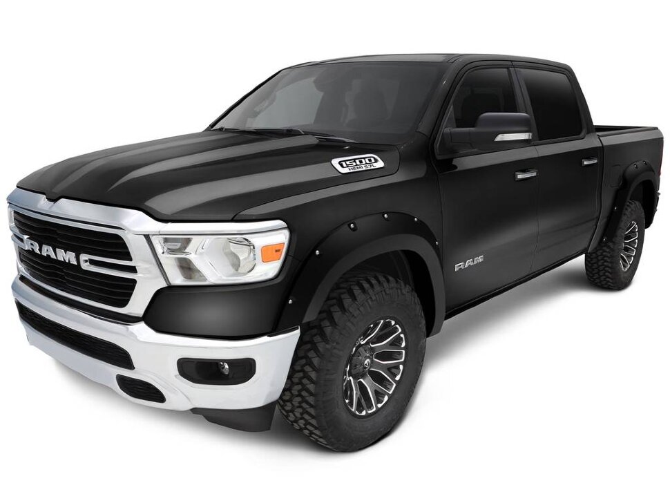 Bushwacker 50915-35 Pocket Painted Fender Flares Set 4 PC Dodge Ram 1500 09-24