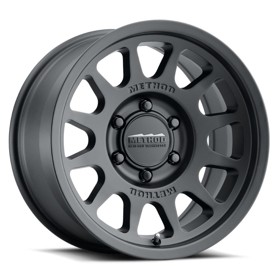 Method Wheels MR70379060512N 703 Wheel Matte Black 17x9 Offset -12