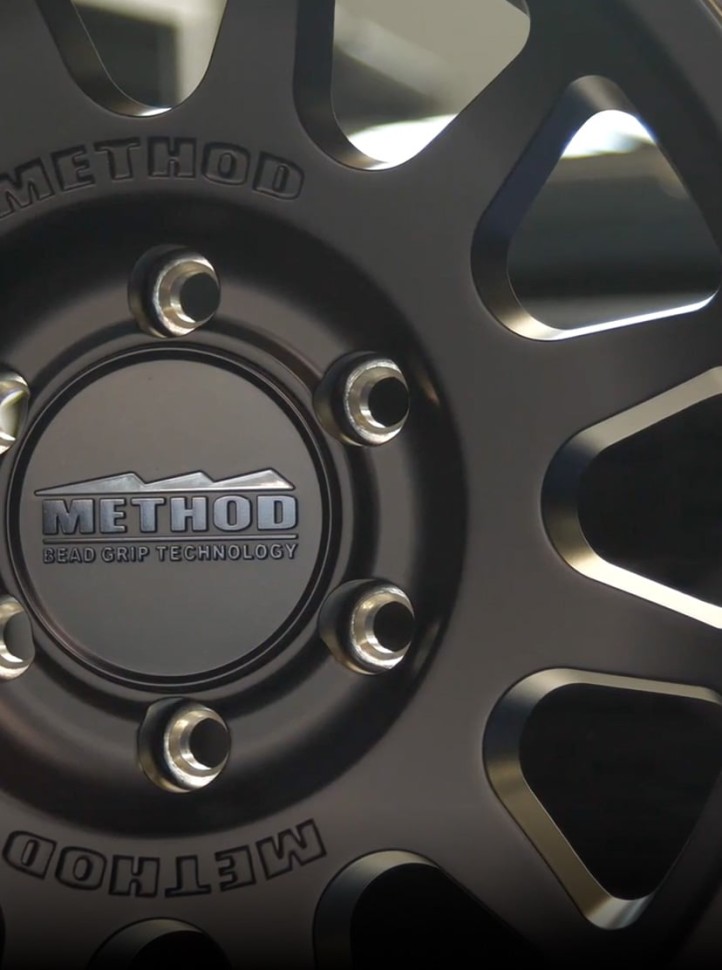 Method Wheels MR70379060512N 703 Wheel Matte Black 17x9 Offset -12