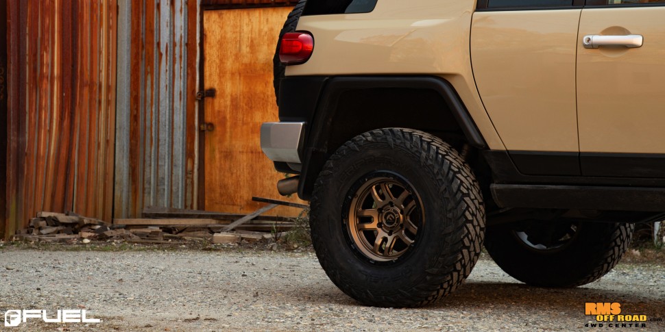 Колесный диск Fuel Off Road Ammo Matte Bronze Black Bead Ring 18x9 ET-12 D70218907545
