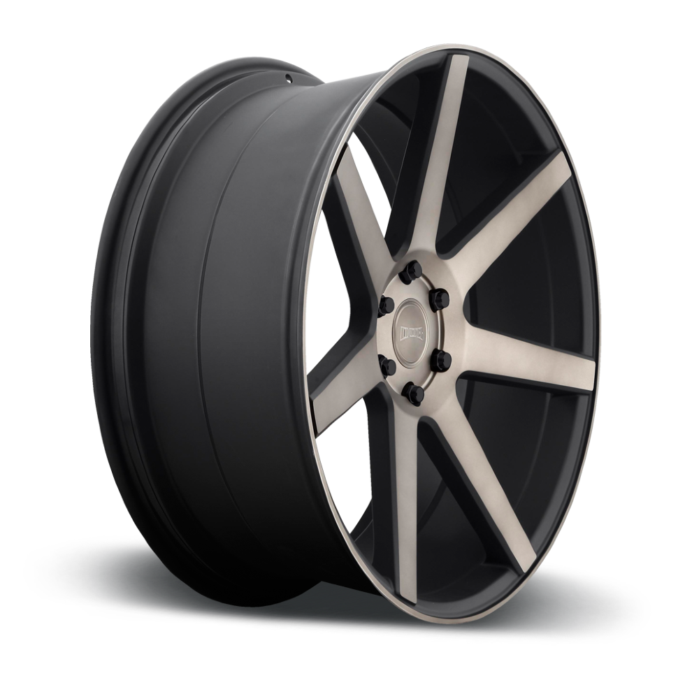 DUB Wheels S127229584+19 Future S127 Wheel Matte Black Double Dark Tint 22x9.5 +19