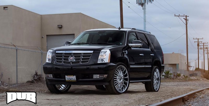 DUB Wheels S140249597+30 Suave S140 Wheel Chrome Plated 24x9.5 +30