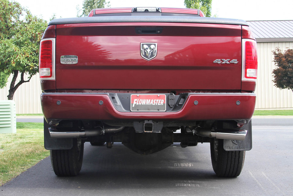 Flowmaster 817932 American Thunder Cat-Back Exhaust System 14-22 Dodge Ram 3500