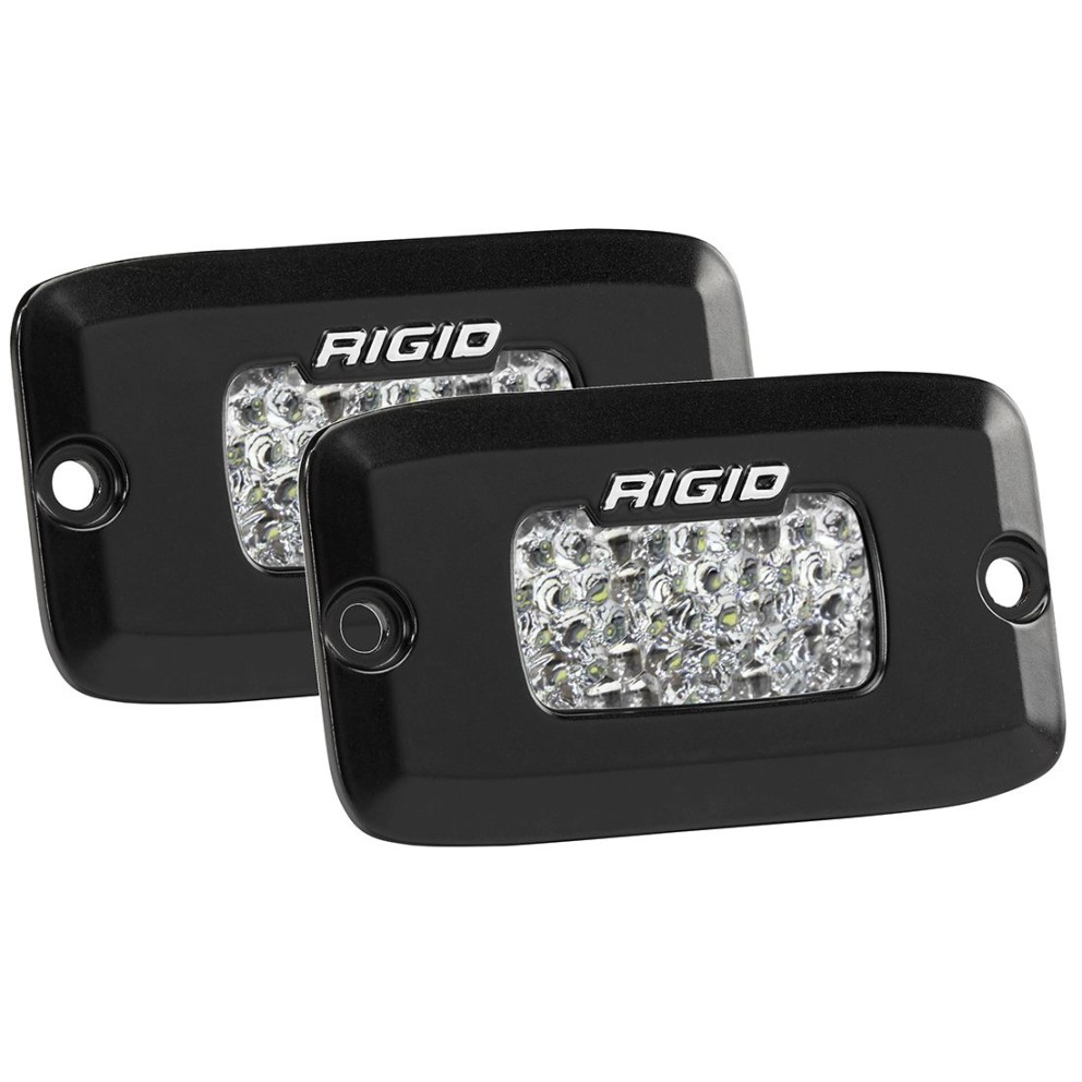 Комплект дополнительных Led фар скрытого монтажа Flood/Diffused SRM Rigid Industries 980013