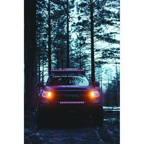 Світлодіодна Led балка з RGB підсвіткою 20" Flood/Driving Adapt Rigid Industries 220413