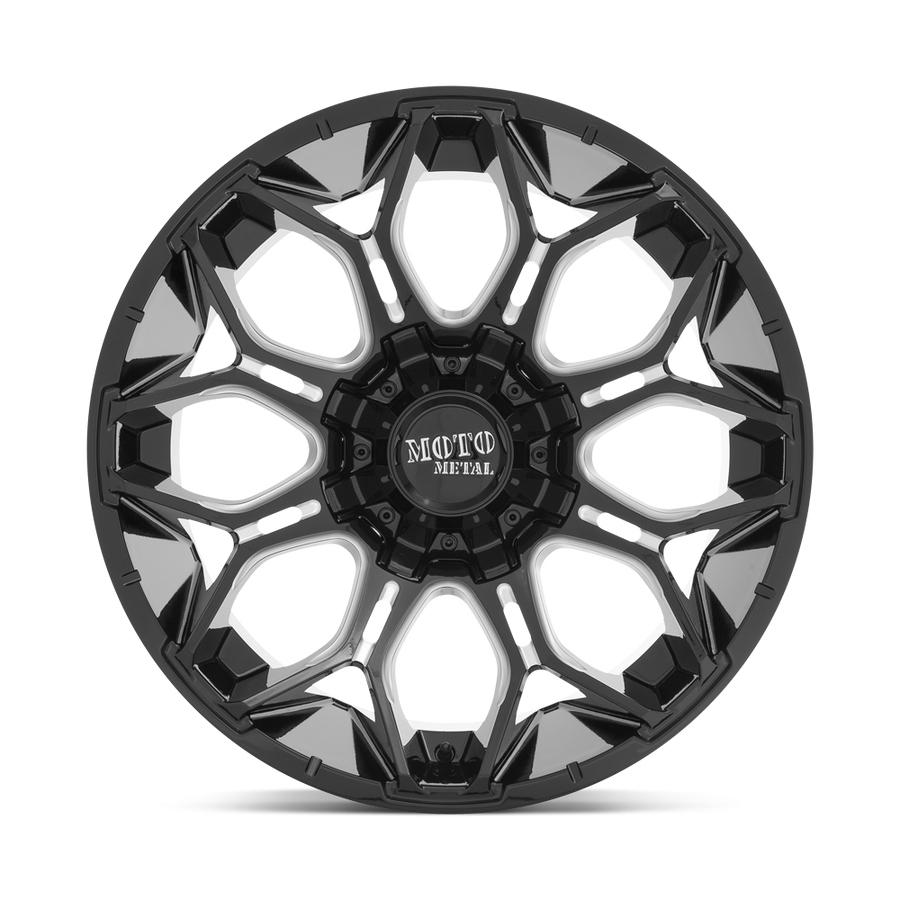 Колісний диск Moto Metal Sniper Gloss Black Milled 20x9 ET MO80829067300