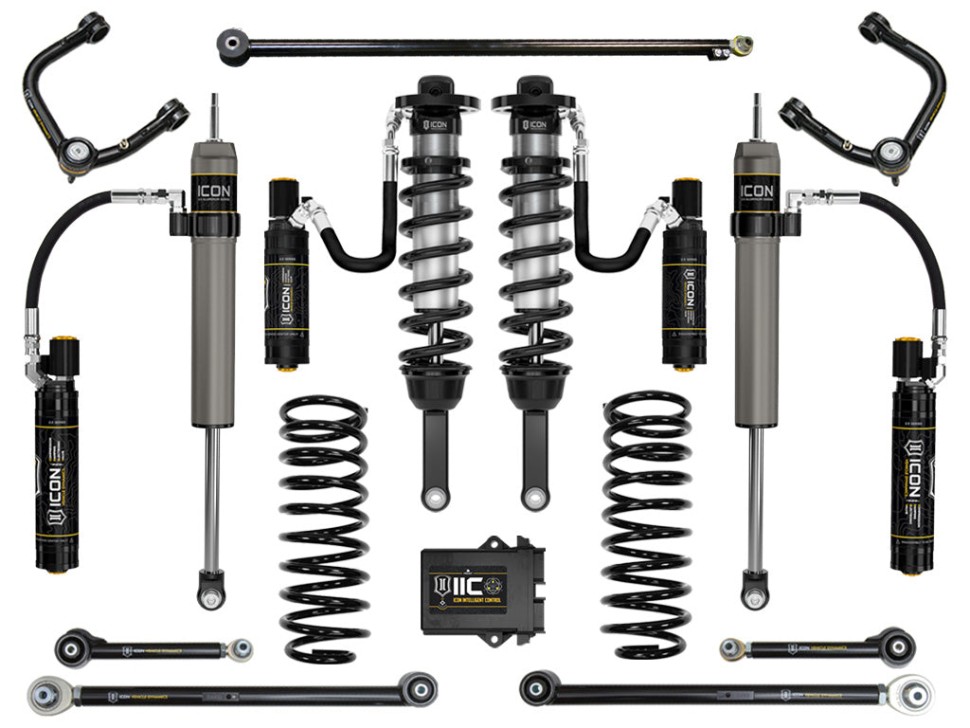 Ліфт-комплект підвіски Toyota 4Runner 10-24 Stage 9 Lift 0-3.5" Icon Vehicle Dynamics K53069T