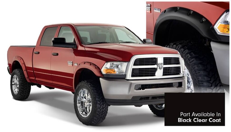 Расширители колесных арок Dodge Ram 2500/3500 10-18 к-кт 4 шт. Pocket Painted Bushwacker 50919-35