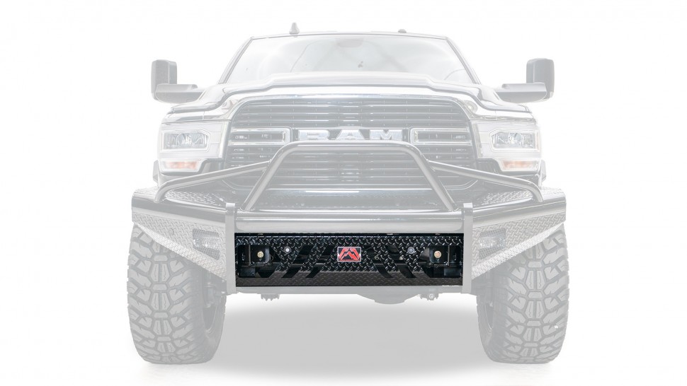 Fab Fours DR10-S2960-1 Full Guard Front Bumper Dodge Ram 2500/3500/4500/5500 10-18