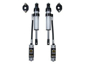 Icon Vehicle Dynamics 77832CP 2.5 VS Remote Reservoir CDCV Rear Reservoir Adjustable Shock Long Travel Lift 0-2" Chevrolet Silverado/GMC Sierra 2500/3500 11-19 Pair
