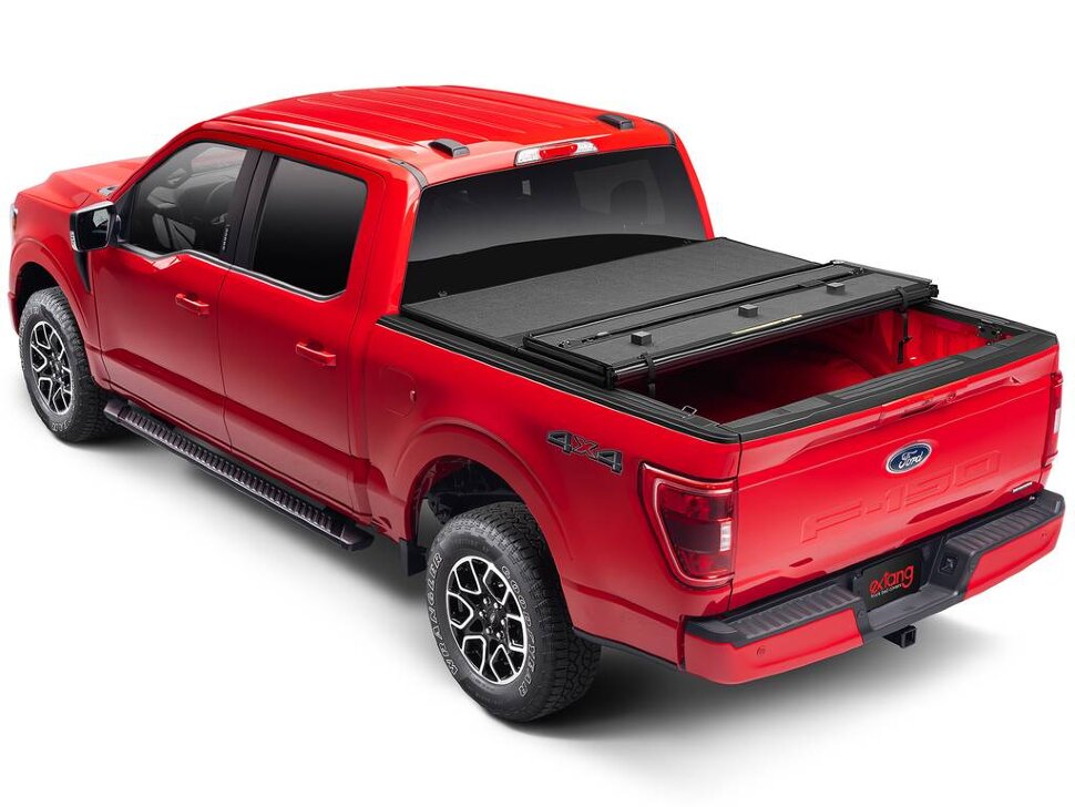 Extang 88703 Solid Fold ALX Hard Folding Tonneau Cover Ford F-150 21-25 6'7"