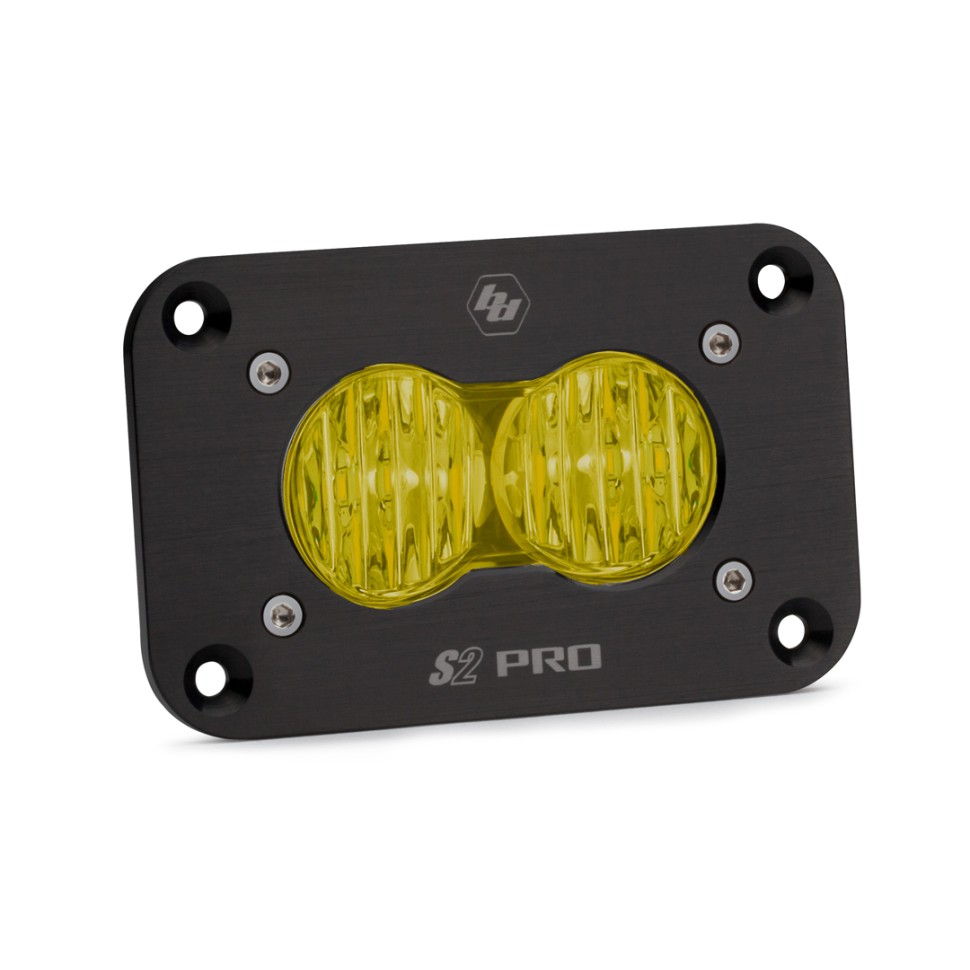 Дополнительная LED фара скрытого монтажа 1.76x2.93" Wide Cornering S2 Pro Baja Designs 481015