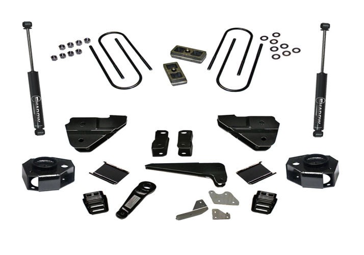 Лифт комплект проставок 4" Dodge Ram 3500 13-18 (Shadow Shocks) Superlift K145