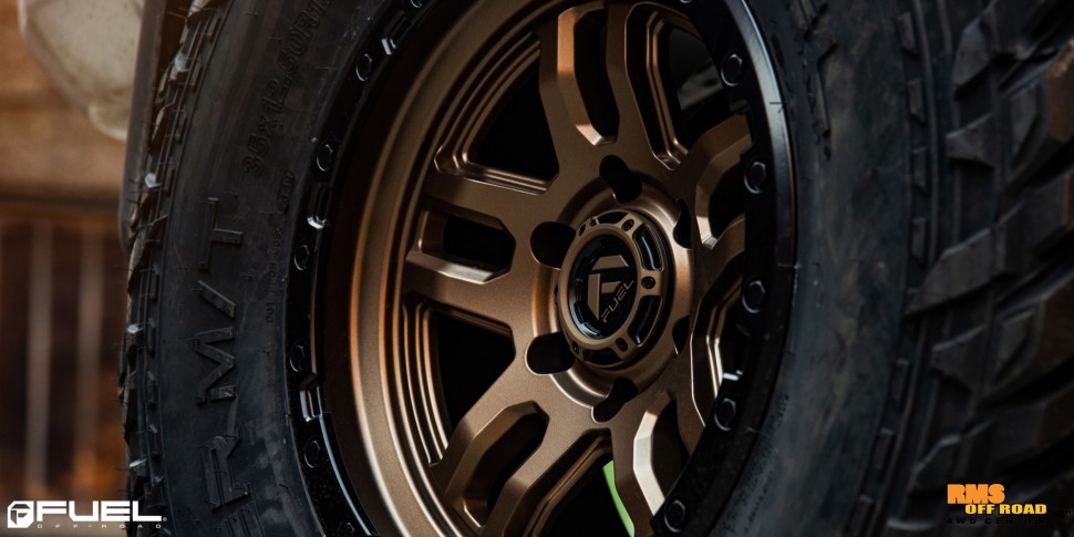 Колесный диск Fuel Off Road Ammo Matte Bronze Black Bead Ring 18x9 ET+1 D70218907550
