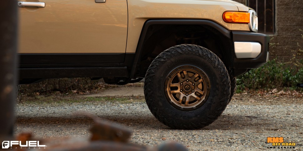 Колесный диск Fuel Off Road Ammo Matte Bronze Black Bead Ring 18x9 ET+1 D70218907550