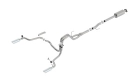 Выхлопная система Cat-Back Ford F-150 15-20 Atak Borla 140616