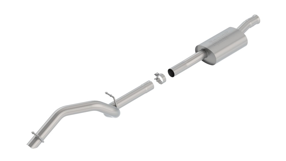 Borla 140787 S-Type Cat-Back Exhaust System Jeep Wrangler JL 18-26