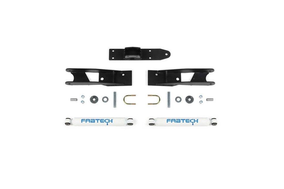 Двойная система рулевого демпфера Chevrolet Silverado/GMC Sierra 2500/3500 20-26 Fabtech FTS8063