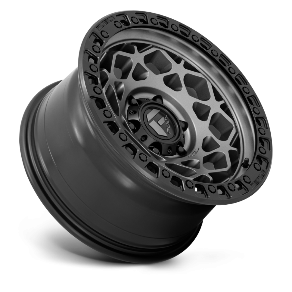 Колесный диск Fuel Off Road Unit Gunmetal W/Matte Black Ring 15x10 ET D7841500A555