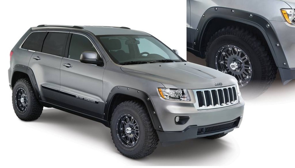 Расширители колесных арок Jeep Grand Cherokee 11-16 к-кт 4 шт. Pocket Style Bushwacker 10927-02