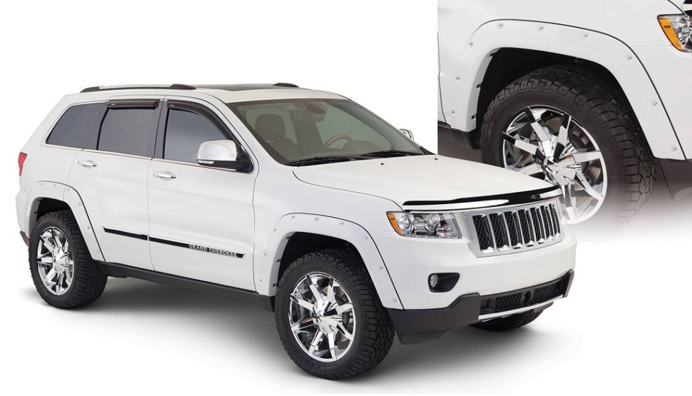 Расширители колесных арок Jeep Grand Cherokee 11-16 к-кт 4 шт. Pocket Style Bushwacker 10927-02