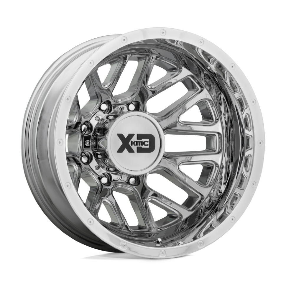 XD Wheels XD843765802140N Grenade Dually Wheel Chrome - Rear 17x6.5 -140