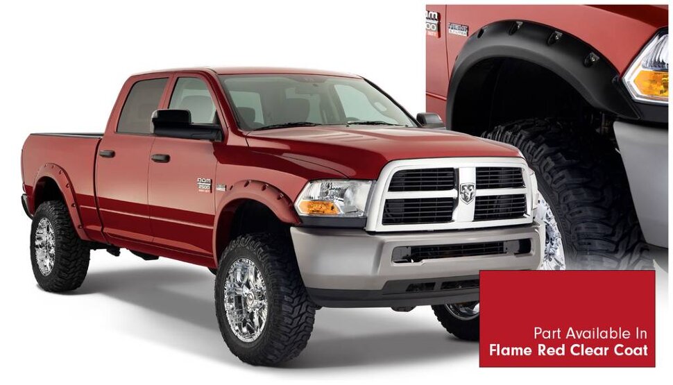 Расширители колесных арок Dodge Ram 2500/3500 10-18 к-кт 4 шт. Pocket Painted Bushwacker 50919-75