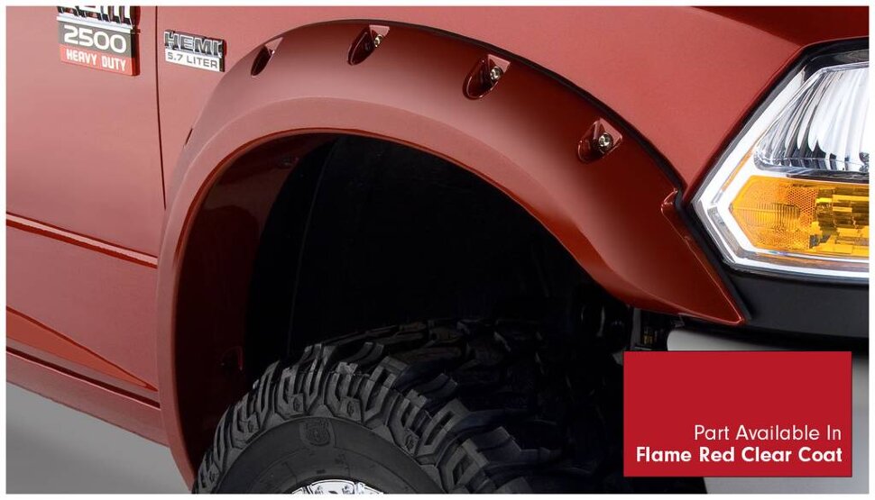 Расширители колесных арок Dodge Ram 2500/3500 10-18 к-кт 4 шт. Pocket Painted Bushwacker 50919-75