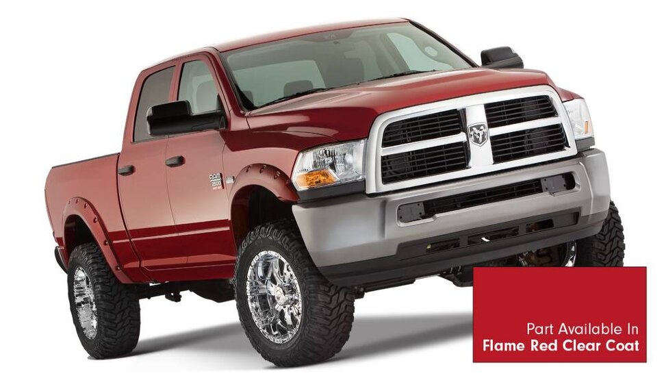 Расширители колесных арок Dodge Ram 2500/3500 10-18 к-кт 4 шт. Pocket Painted Bushwacker 50919-75