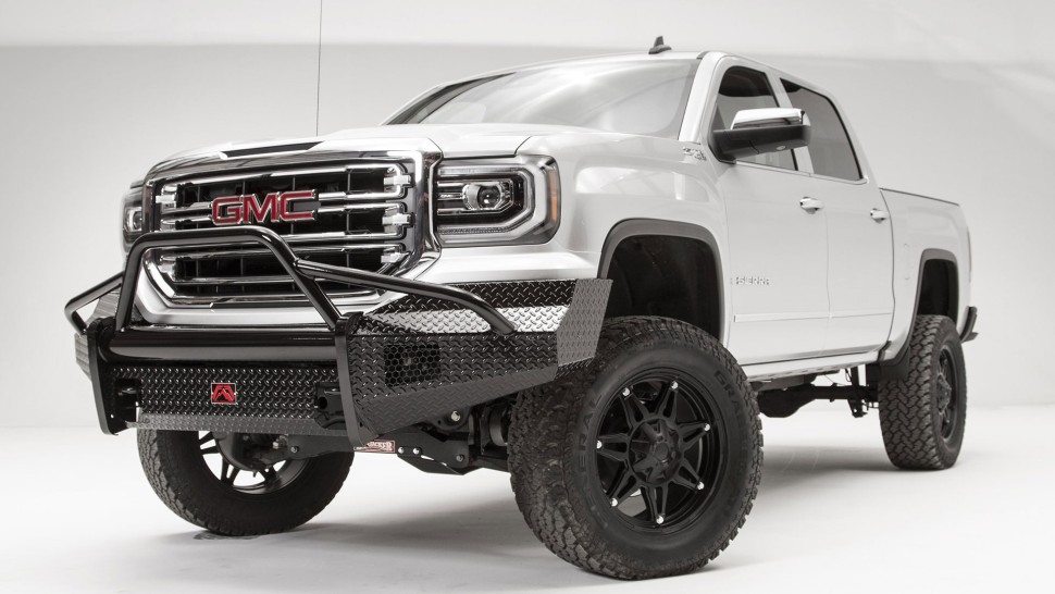 Fab Fours GS14-K3162-1 Pre-Runner Guard Front Bumper GMC Sierra 1500 14-15