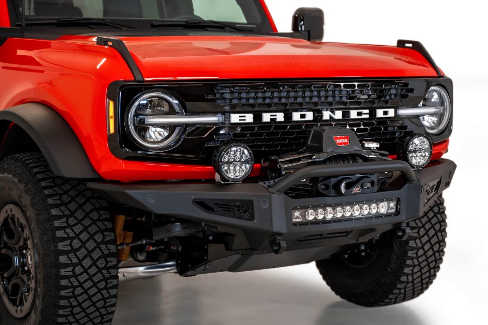 Передний бампер под лебёдку Ford Bronco 21-25 Addictive Desert Designs F230181060103