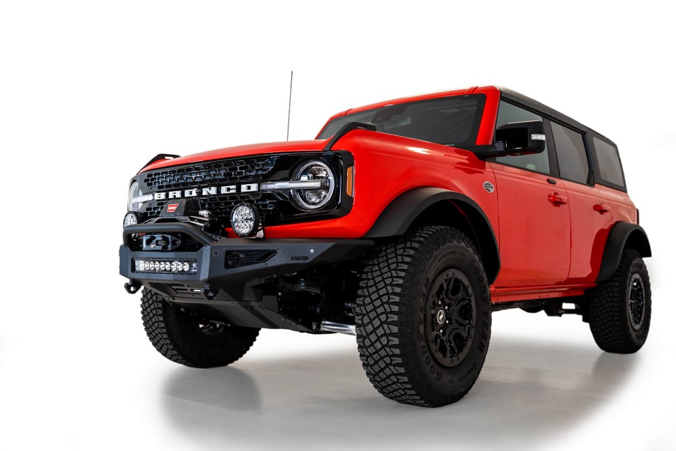 Передний бампер под лебёдку Ford Bronco 21-25 Addictive Desert Designs F230181060103