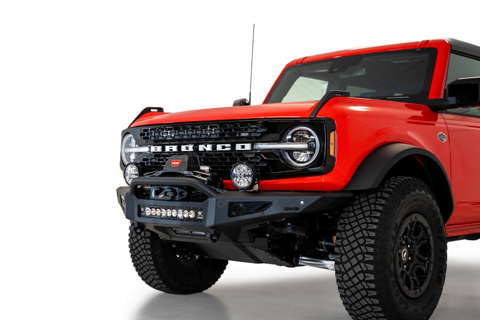 Передний бампер под лебёдку Ford Bronco 21-25 Addictive Desert Designs F230181060103